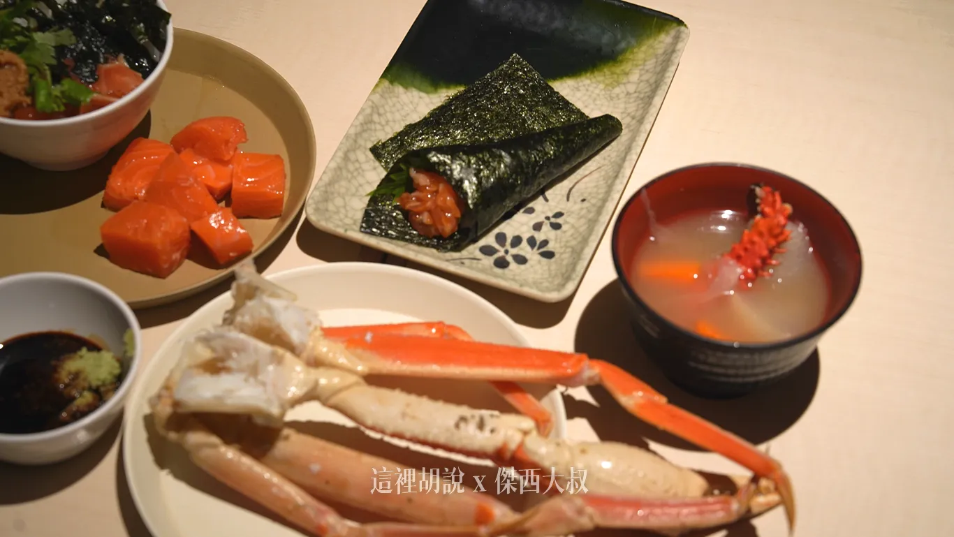 還有螃蟹蟹肉湯