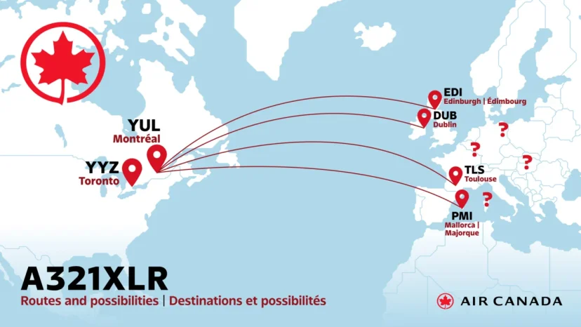 隨著空中巴士 A321XLR 即將到來，加拿大航空 (Air Canada) 的航線網絡將迎來成長 - 這裡胡說 JL TALKS