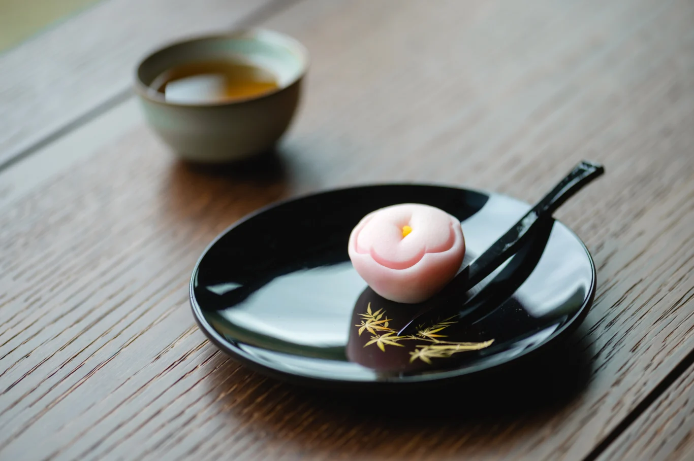 漆器迎賓茶席和菓子 漆器迎賓茶席和菓子