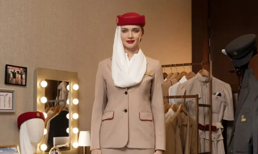 登上伸展台 – 阿聯酋航空 (Emirates) 經典客艙組員制服的演進 - 這裡胡說 JL TALKS 登上伸展台 – 阿聯酋航空 (Emirates) 經典客艙組員制服的演進 - 這裡胡說 JL TALKS
