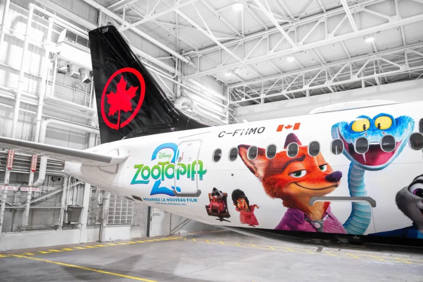 新塗裝登場：加拿大航空揭曉與迪士尼《動物方城市 2》(Zootopia 2) 合作的特別塗裝 - 這裡胡說 JL TALKS