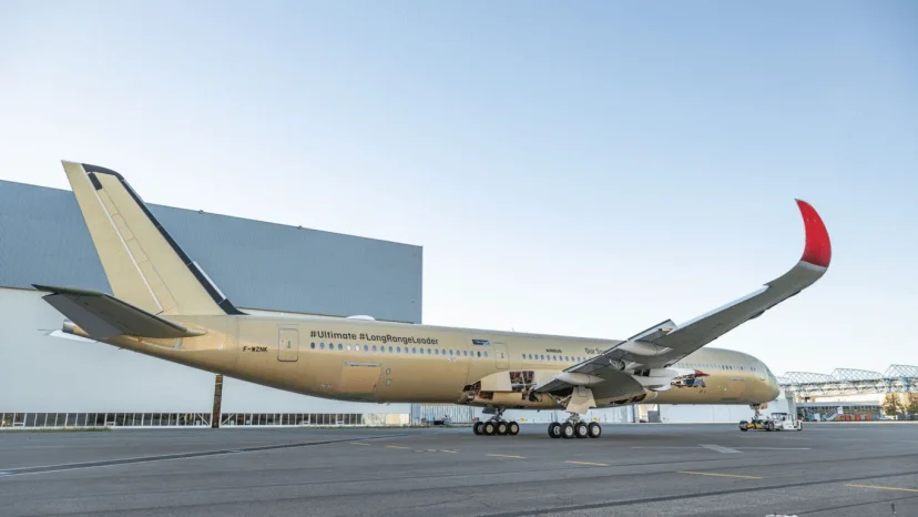 澳洲航空首架「日出計畫」 (PROJECT SUNRISE) A350-1000 ULR 飛機於土魯斯 (TOULOUSE) 成形 最長可以飛行22小時 - 這裡胡說 JL TALKS