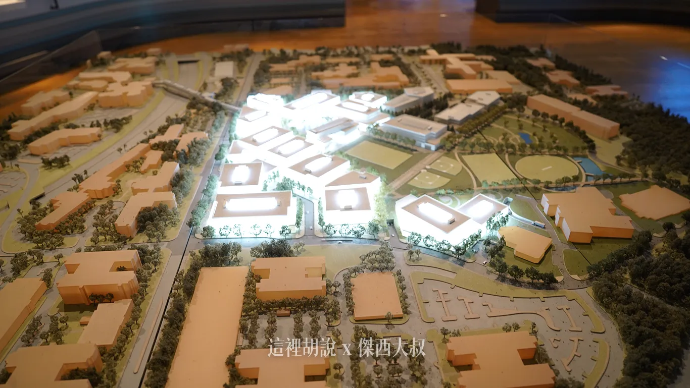 微軟園區，微軟在這個區域有接近百棟建築物