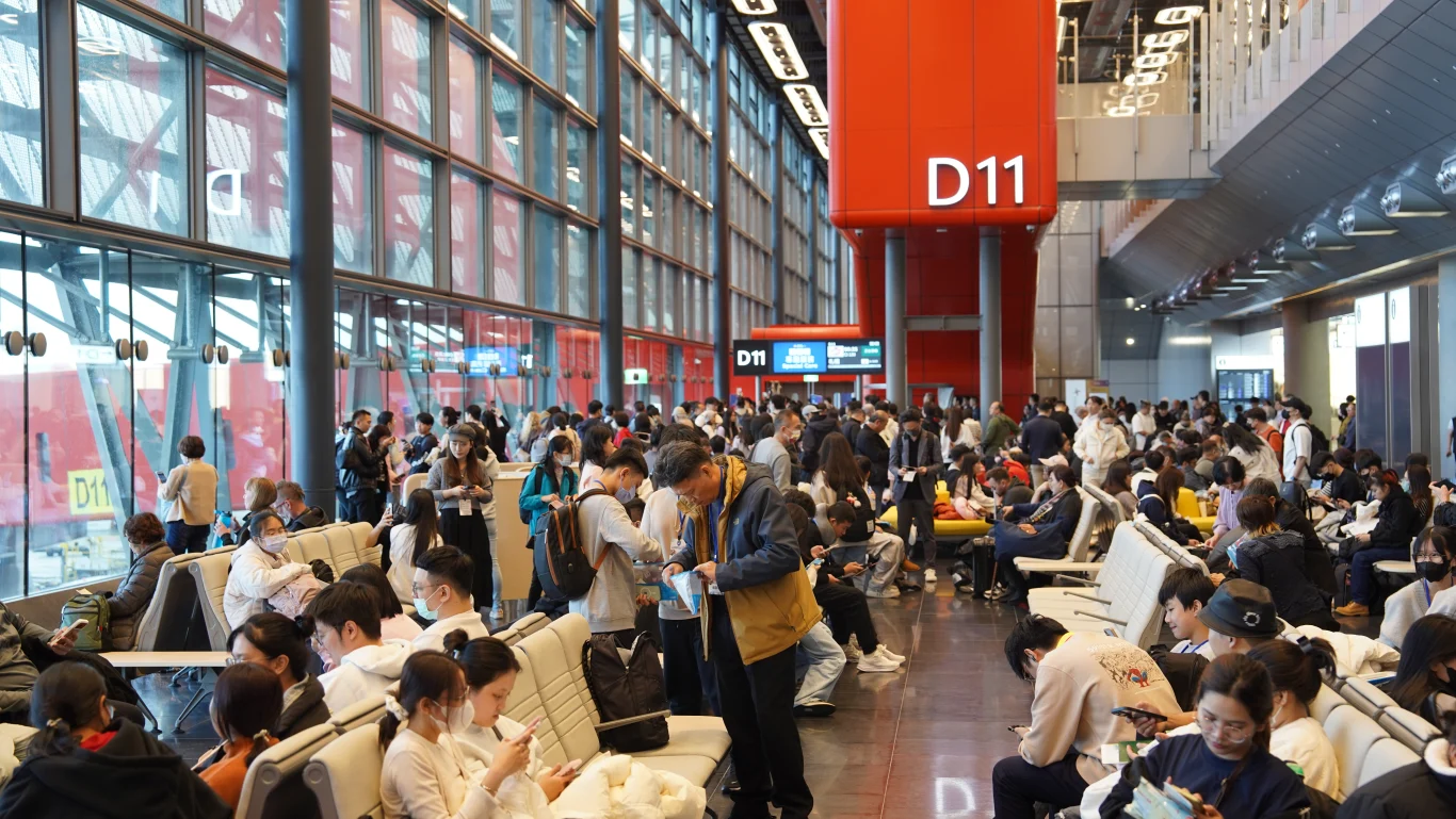 D11登機門
