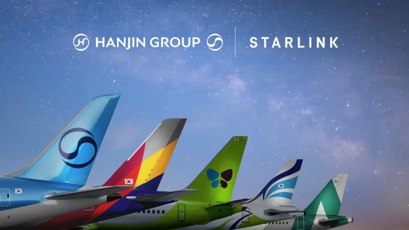 大韓航空與韓進集團旗下航空 全機隊引進由STARLINK 星鏈 機上 Wi-Fi - 這裡胡說 JL TALKS
