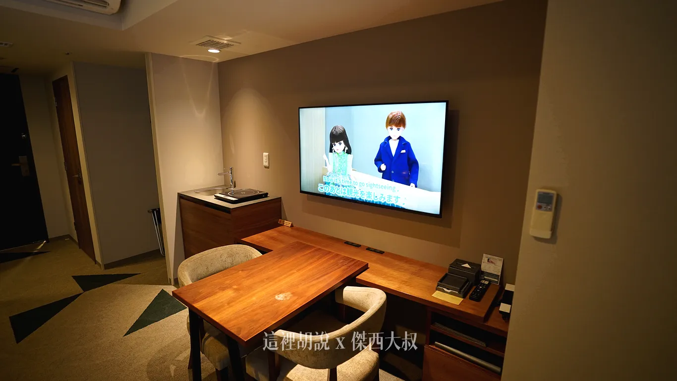 東急STAY 的客房內的小廚房