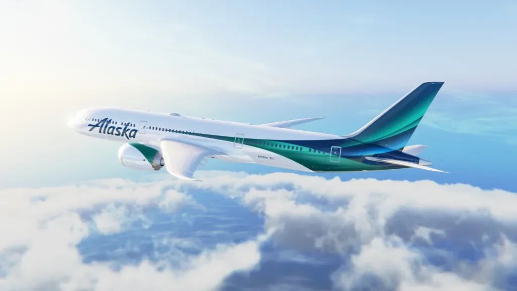 阿拉斯加航空波音 787 夢幻客機 (Dreamliner) 的全新全球塗裝 阿拉斯加航空波音 787 夢幻客機 (Dreamliner) 的全新全球塗裝