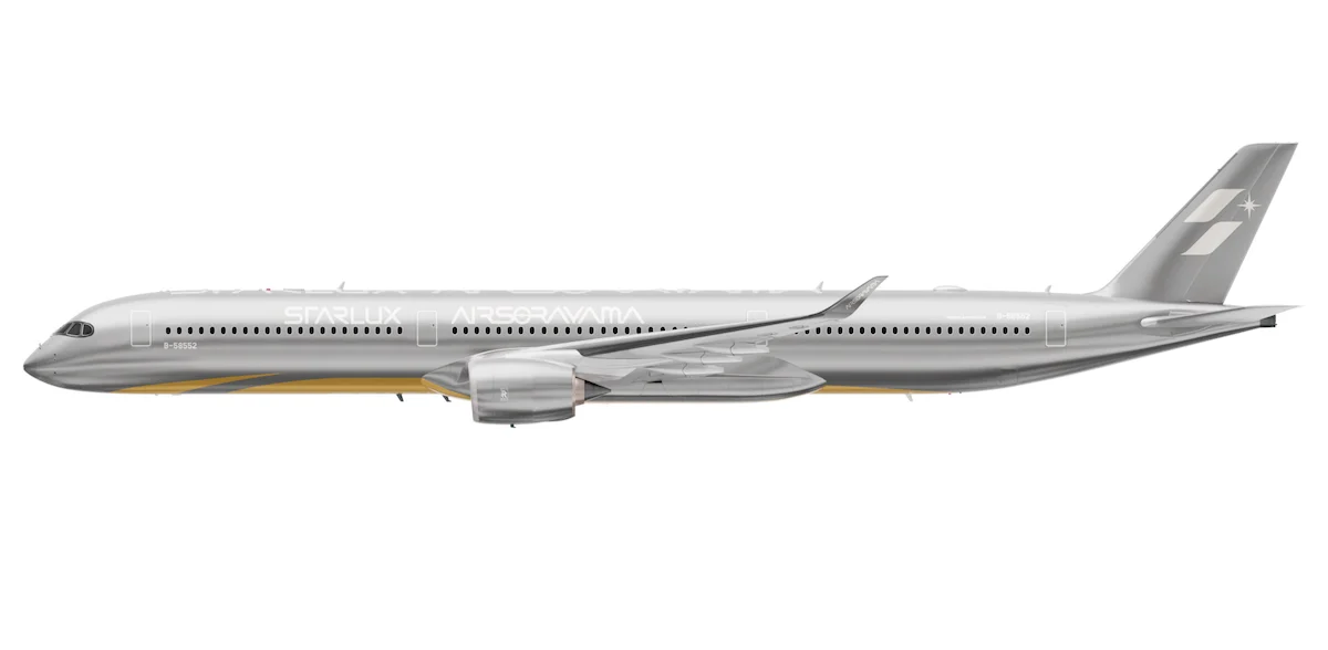 星宇航空與超寫實機械美學大師空山基 A350-1000 三號及四號機披上名為「AIRSORAYAMA」的特殊塗裝 設計手稿曝光 - 這裡胡說 JL TALKS