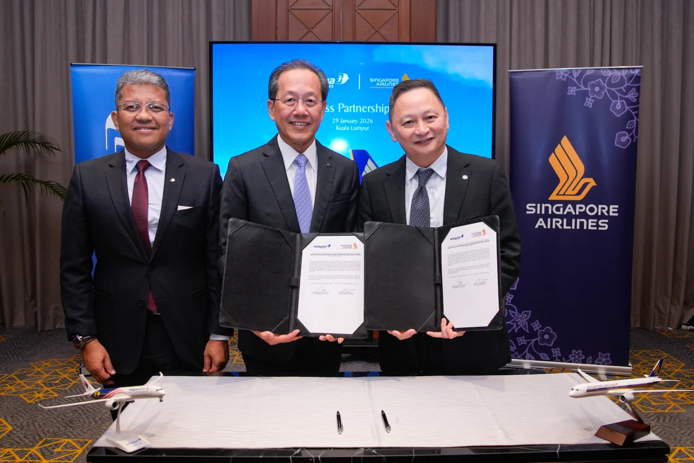 新加坡航空與馬來西亞航空展開全面戰略業務合作 部分航線哩程計畫互通 - 這裡胡說 JL TALKS
