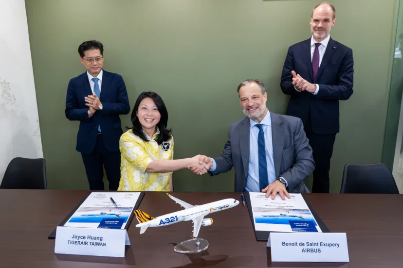 2026新加坡航空展:台灣虎航完成與空中巴士 (Airbus) 簽署四架 A321neo 客機的採購協議 - 這裡胡說 JL TALKS 2026新加坡航空展:台灣虎航完成與空中巴士 (Airbus) 簽署四架 A321neo 客機的採購協議 - 這裡胡說 JL TALKS