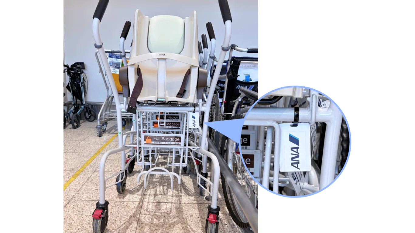 ANA 大阪機場透過 Beacapp Tag 手推車位置位置視覺化 每年減少 2,312 小時尋找時間：在 95 台輪椅、嬰兒車等安裝小型 Beacon 終端設備，實現即時位置視覺化