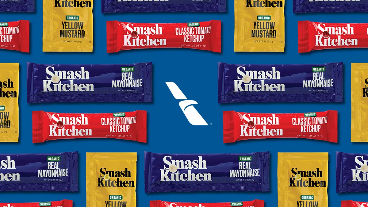 美國航空與 Smash Kitchen 合作提升機上風味 提供機上無添加醬料 - 這裡胡說 JL TALKS