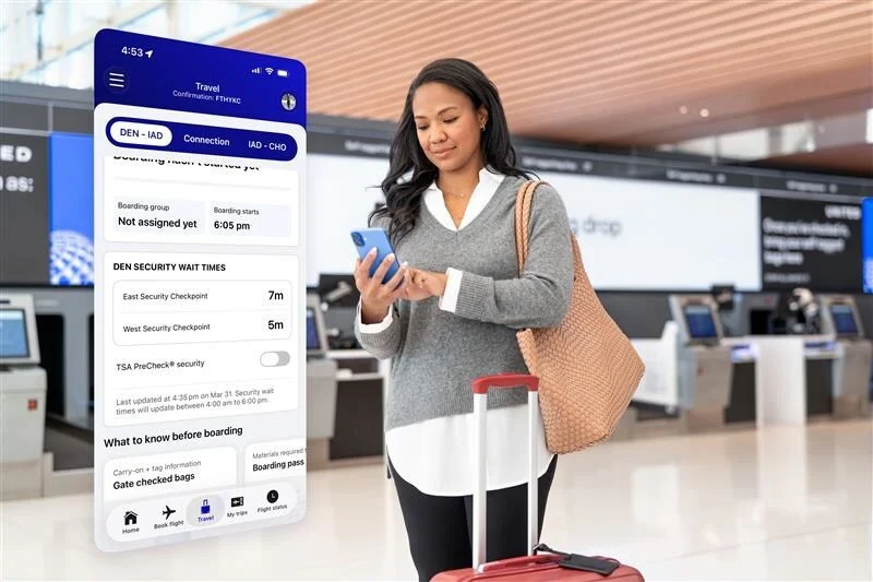 全新 TSA 安檢等候時間追蹤功能已在屢獲殊榮的聯合航空行動應用程式上線 - 這裡胡說 JL TALKS