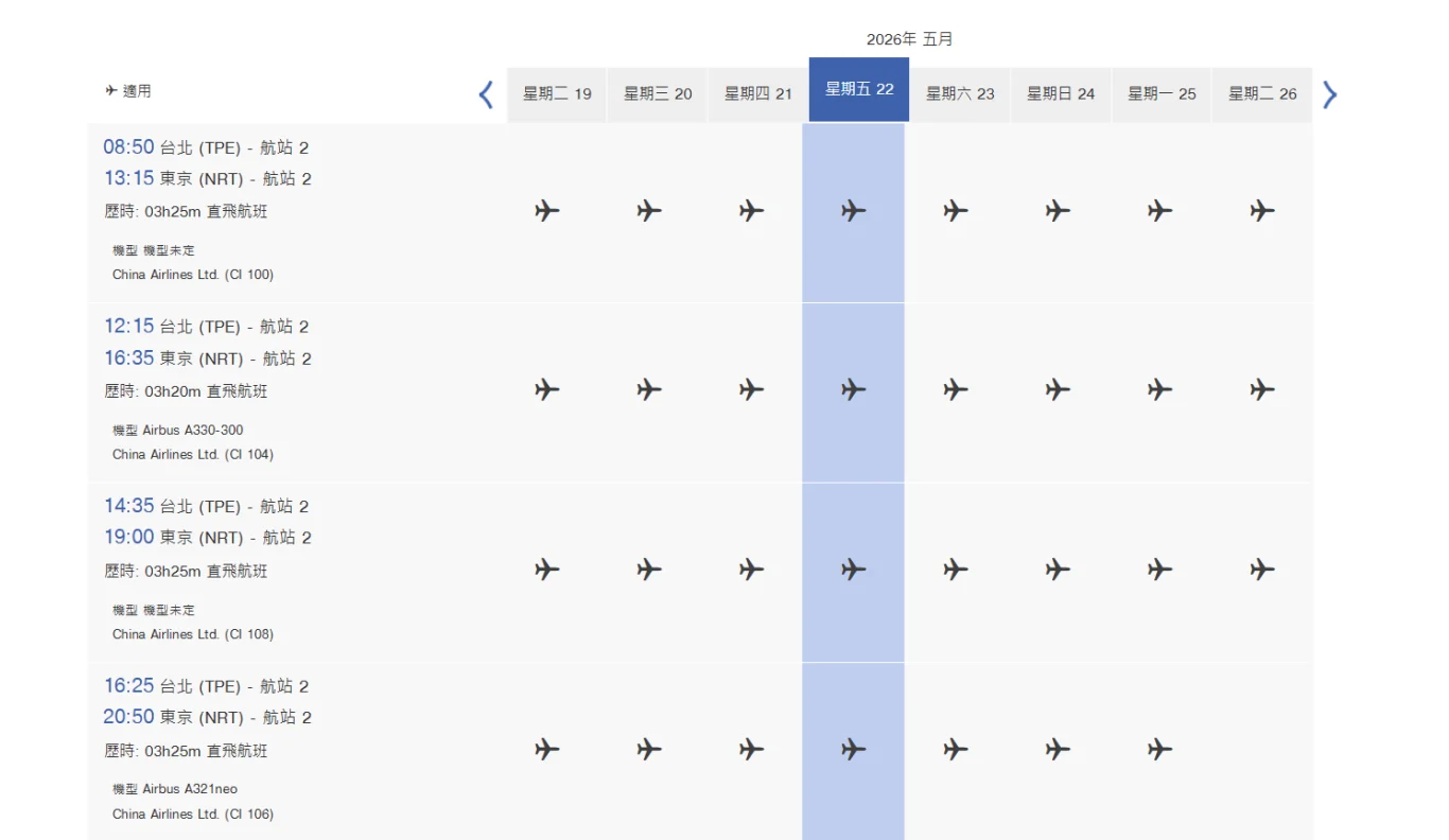 中東戰事 油價高漲 航班異動減班 燃油附加費 資料整理 5/8更新:中華航空:減班80班 中東戰事 油價高漲 航班異動減班 燃油附加費 資料整理 5/8更新:中華航空:減班80班