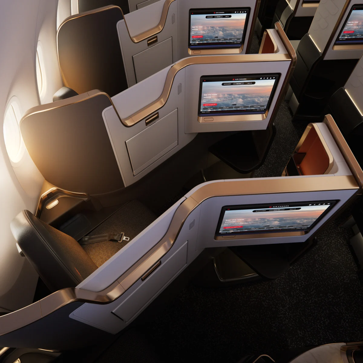 【加拿大航空】頂級新世代客艙亮相！加航A321XLR首見採用平躺商務艙，787-10獨享Signature Suite (附機艙升級重點整理)：尊榮體驗升級