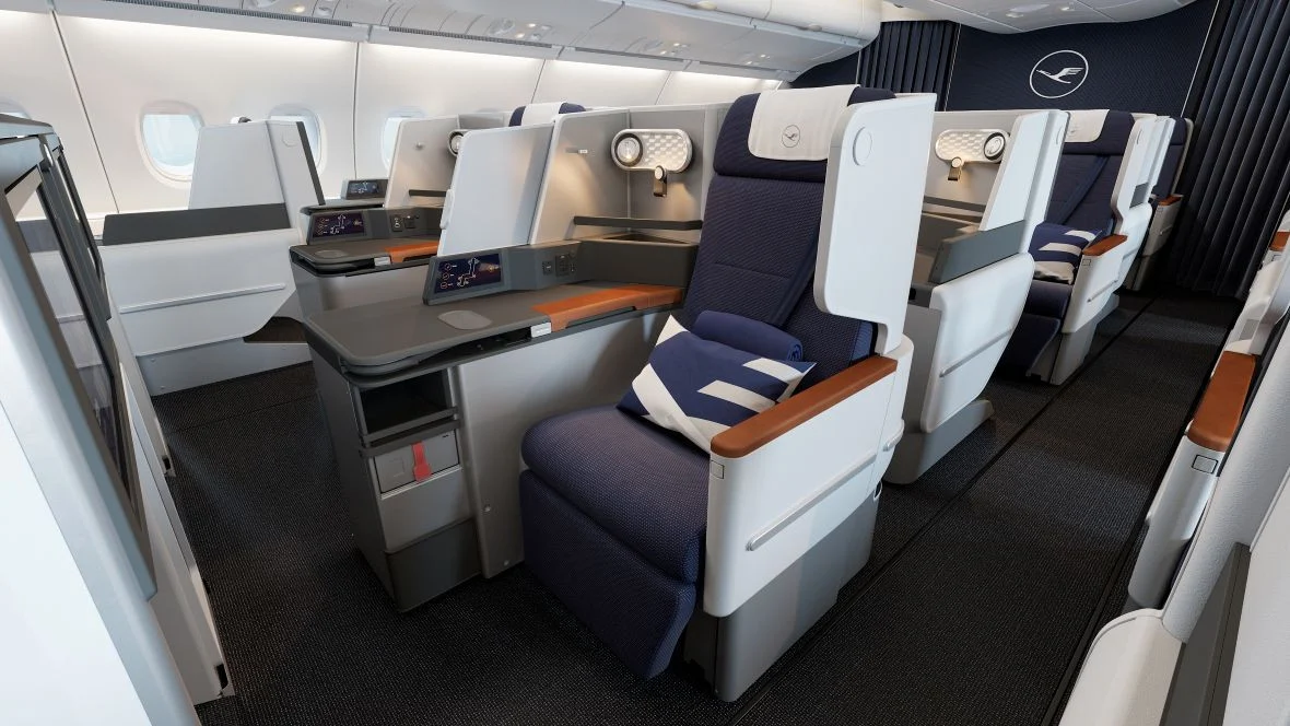 漢莎航空 首架配備全新商務艙的空中巴士 A380 正式起飛：頂級 XXL 體驗：A380 航空客艙舒適度全面升級