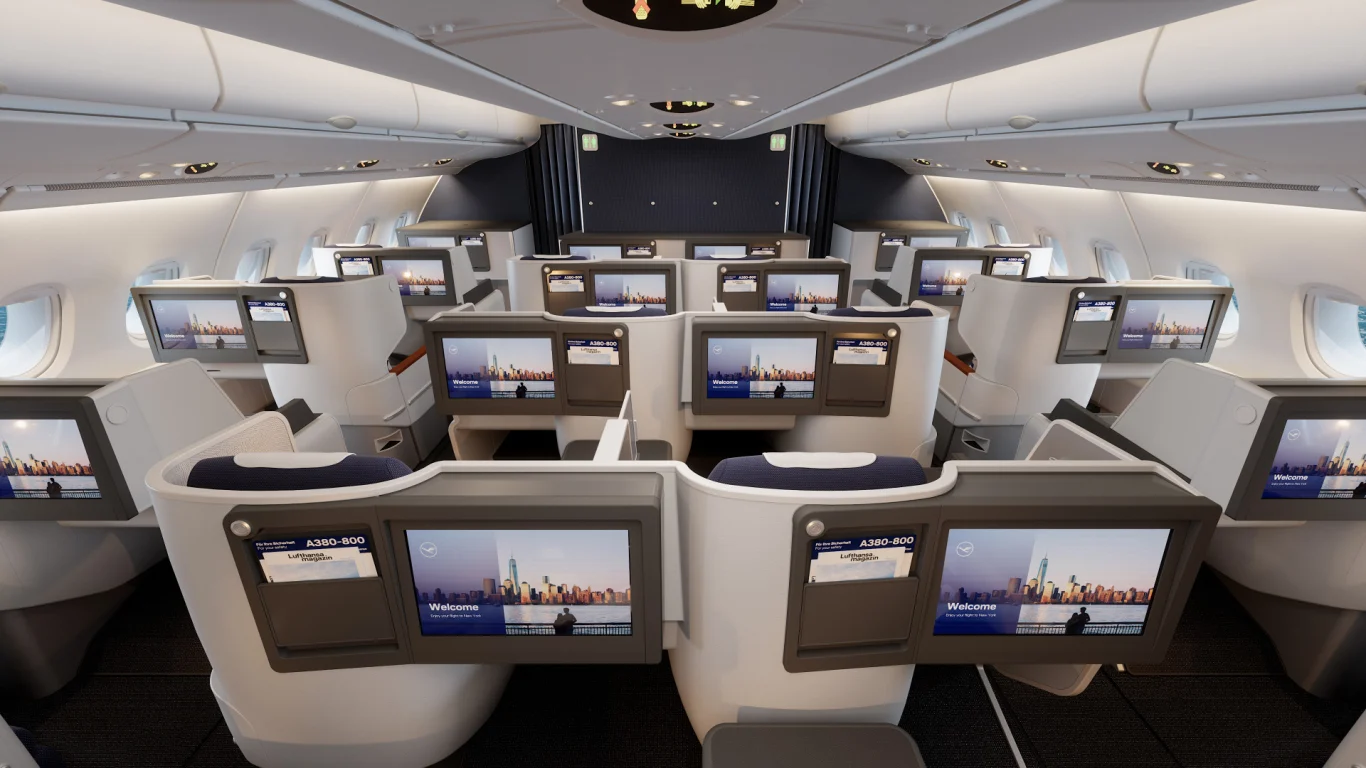 漢莎航空 首架配備全新商務艙的空中巴士 A380 正式起飛 - 這裡胡說 JL TALKS