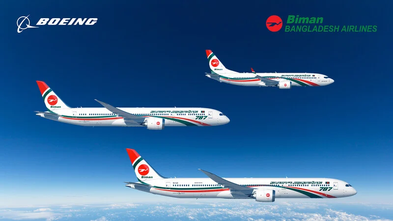 孟加拉航空訂購 14 架波音 787 夢幻客機與 737 MAX 客機 - 這裡胡說 JL TALKS
