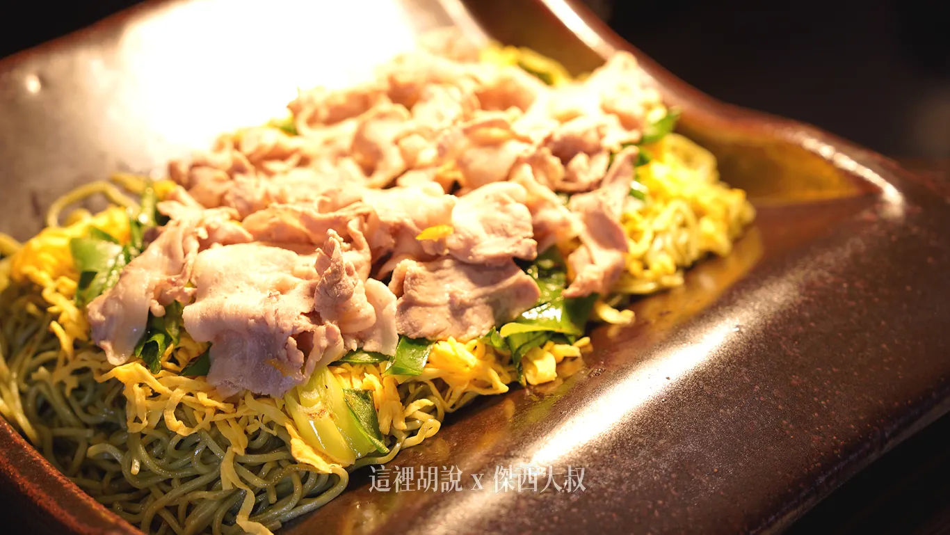 下關市的鄉土料理「瓦片蕎麥麵」