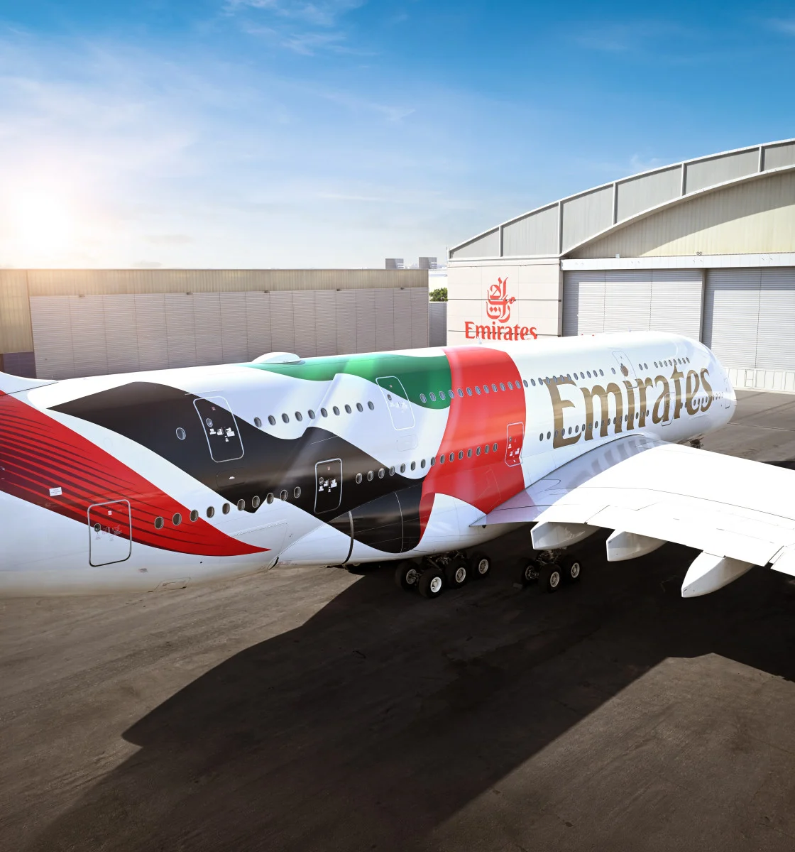 阿聯酋航空於 A380 客機推出亮眼全新阿聯國旗塗裝 - 這裡胡說 JL TALKS 阿聯酋航空於 A380 客機推出亮眼全新阿聯國旗塗裝 - 這裡胡說 JL TALKS