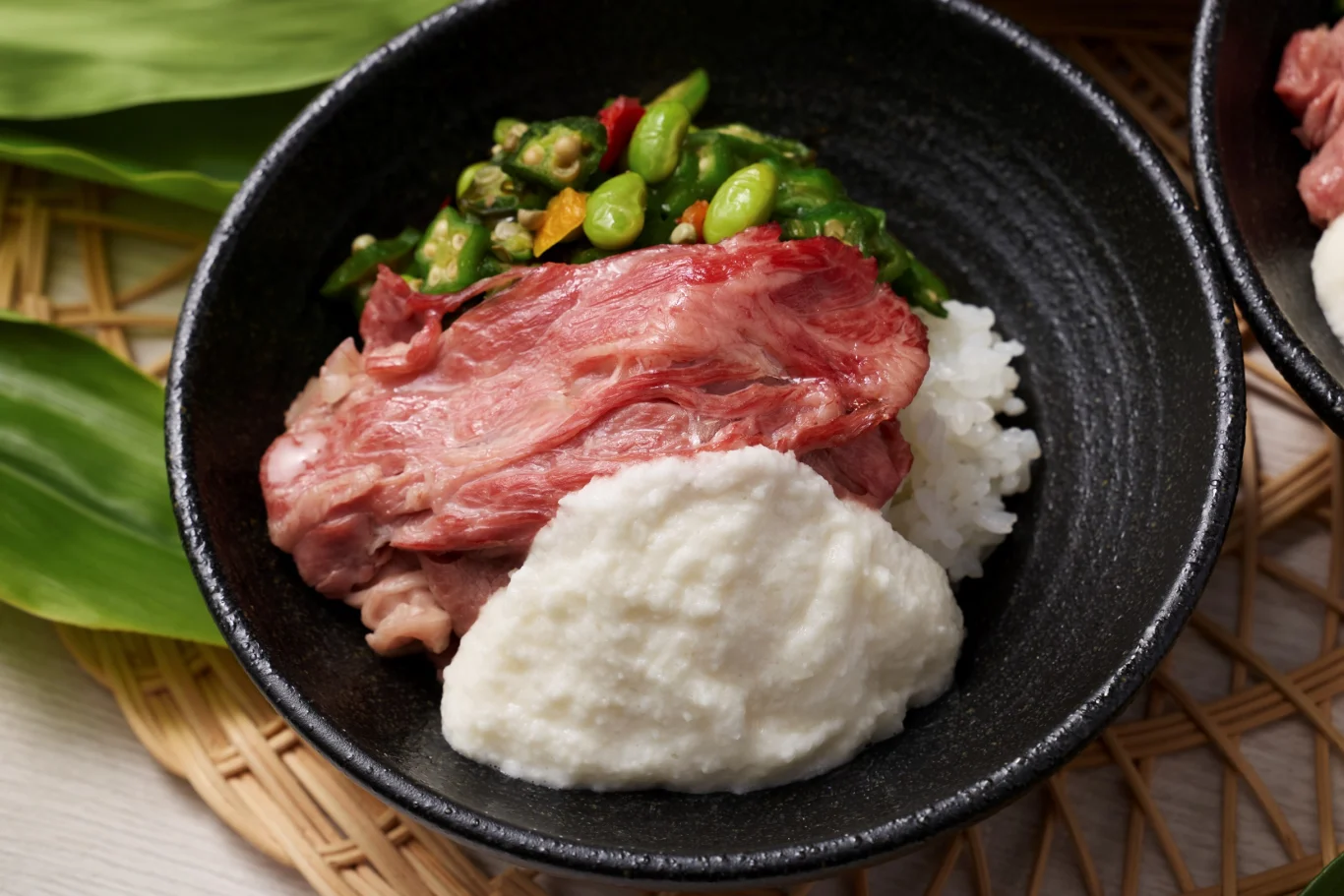 夏蔬那須野ヶ原和牛山藥丼飯 夏蔬那須野ヶ原和牛山藥丼飯