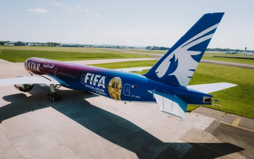 卡達航空揭曉 FIFA 特別彩繪機與專屬客製機上體驗 - 這裡胡說 JL TALKS
