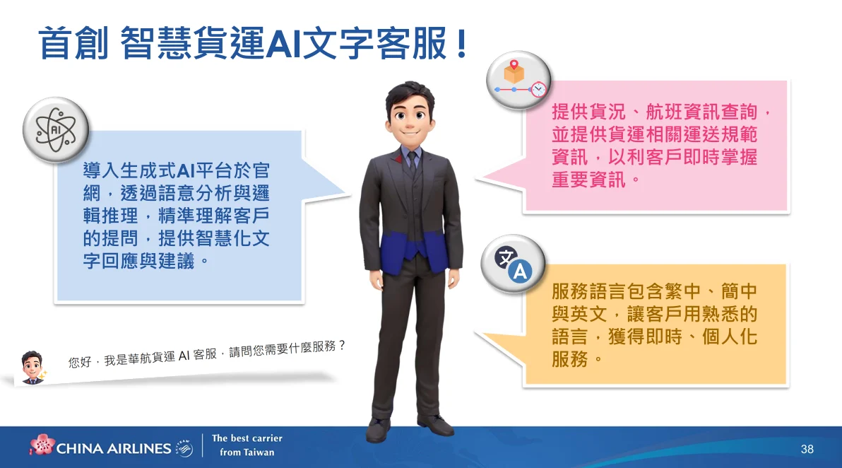 中華航空 2026年第二次法人說明會 逐字稿:台灣貨運市場展望 中華航空 2026年第二次法人說明會 逐字稿:台灣貨運市場展望