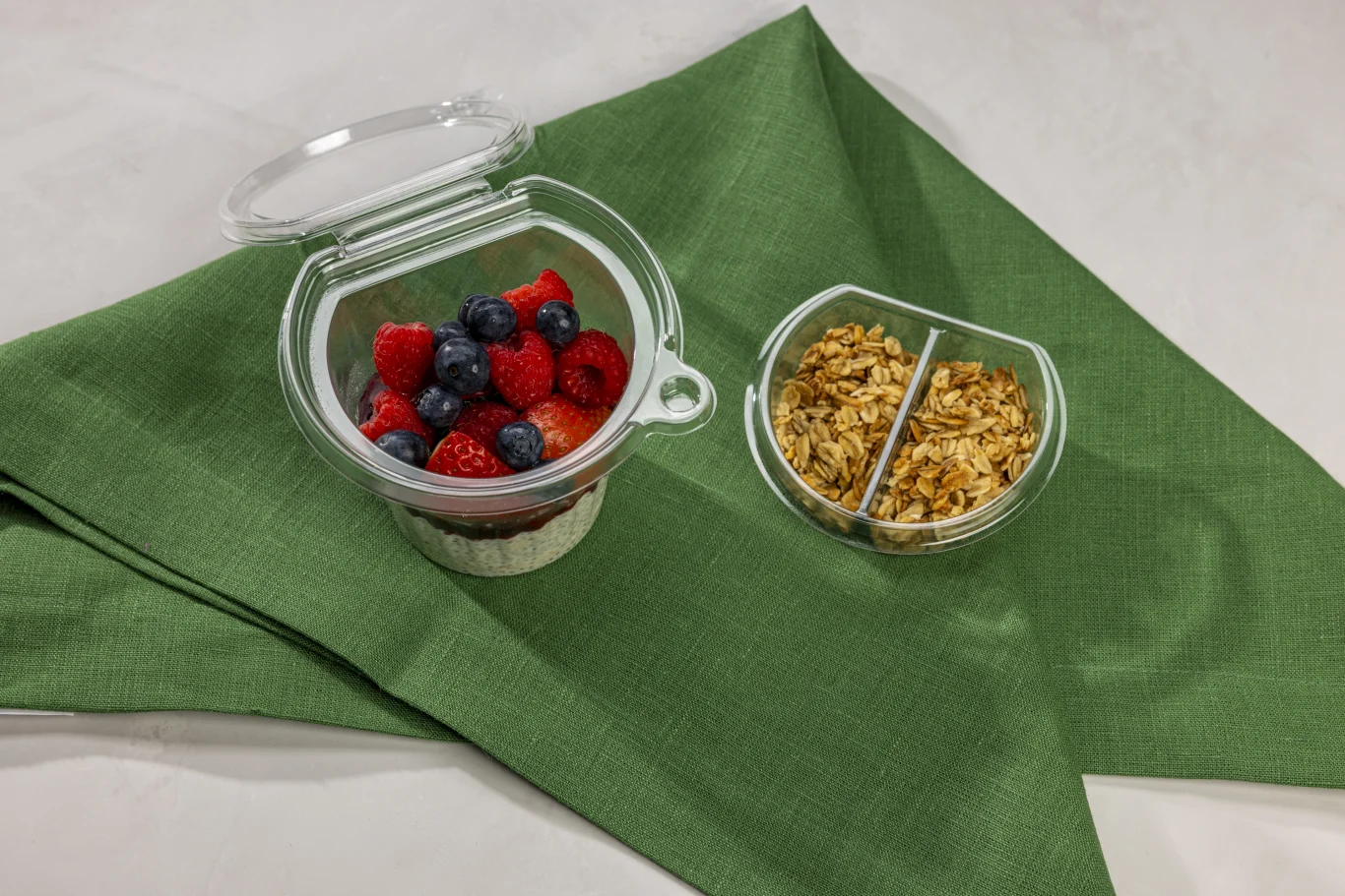 椰香過夜燕麥粥 (Coconut overnight oats) $10.99 (純素、無麩質)