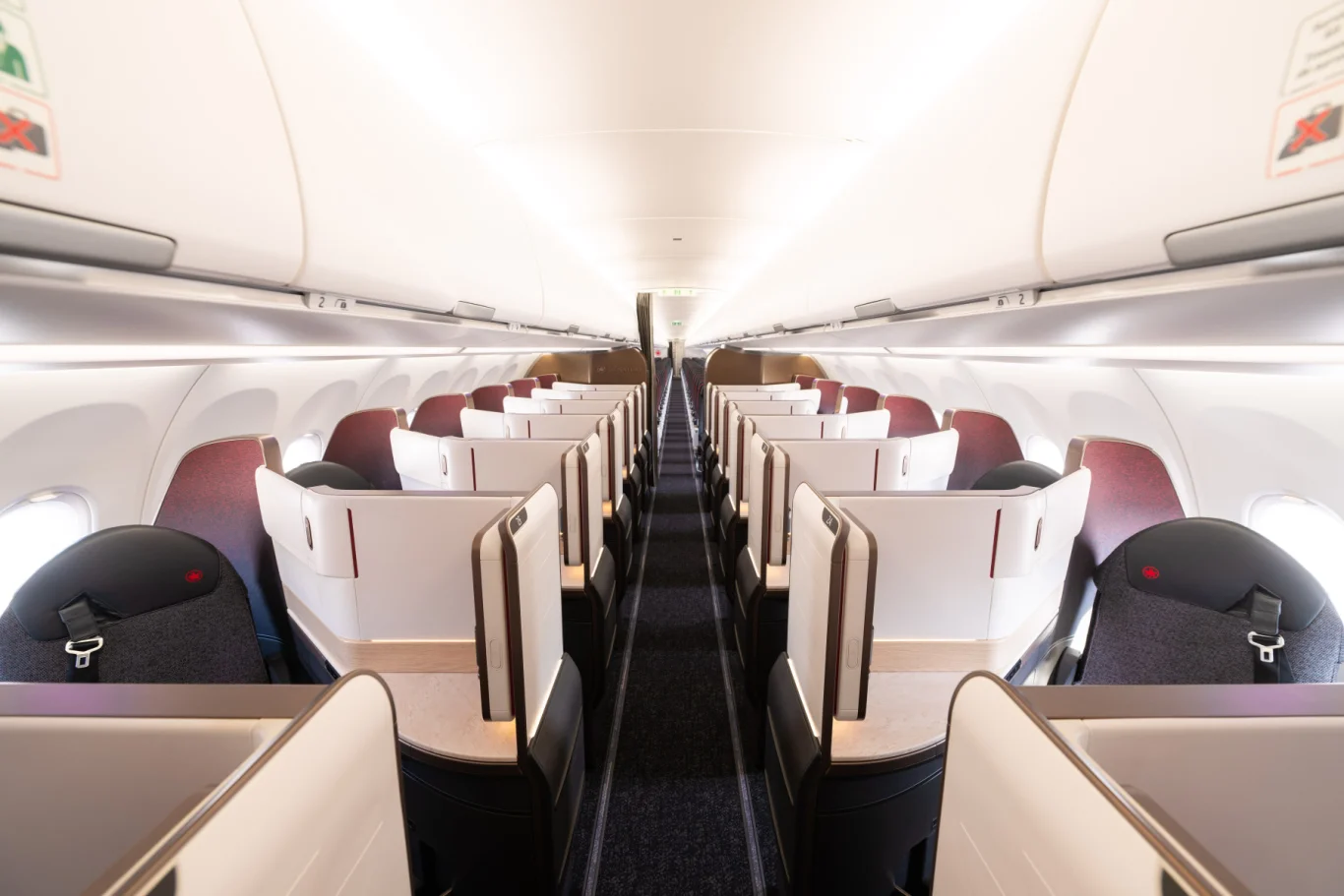 加拿大航空開啟「溫暖人心」新紀元：首架空中巴士 A321XLR 商業航班起飛：窄體客機全平躺座椅開拓全新國際航點