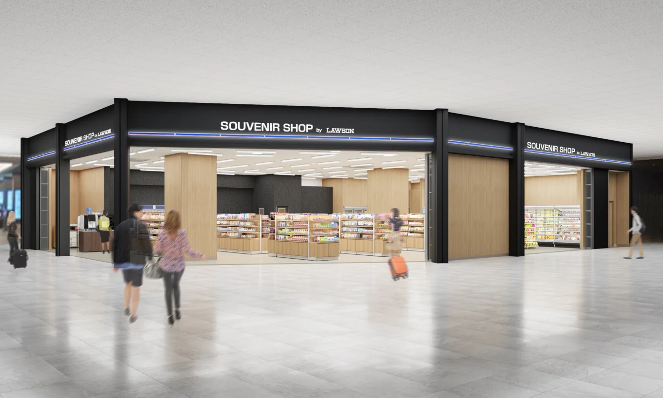 SOUVENIR SHOP by LAWSON 店面外觀模擬圖