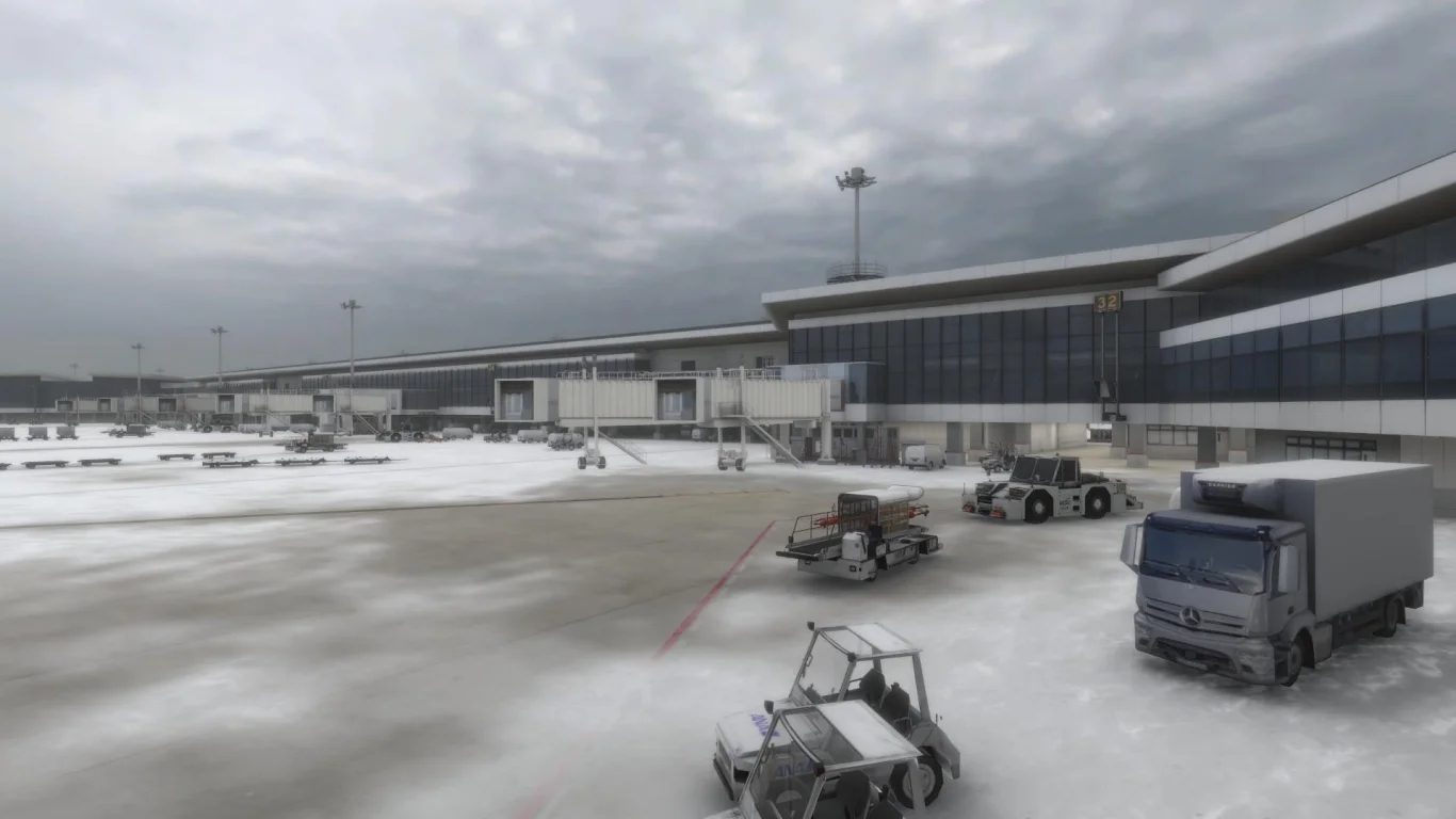 成田機場 積雪
