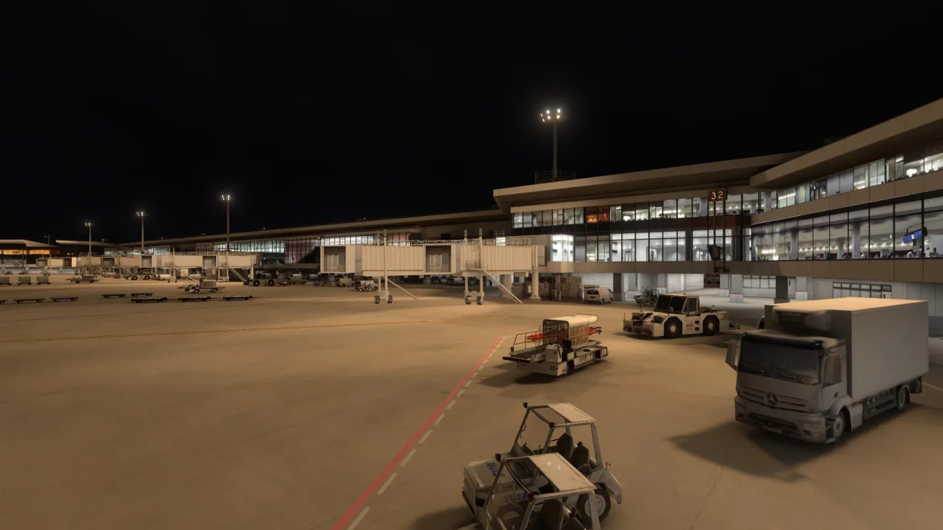 成田機場 夜晚