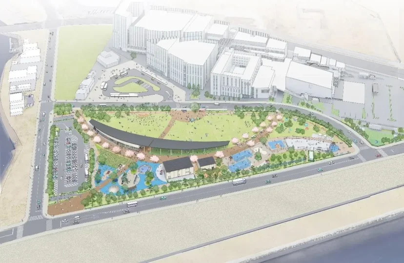 羽田機場地區「與天空相連的都市公園」——（暫稱）「羽田機場公園」正式動工 - 這裡胡說 JL TALKS