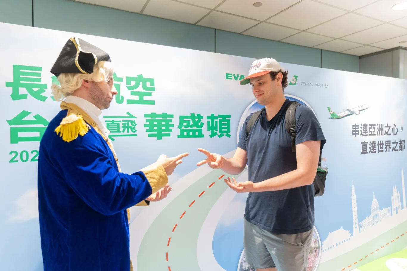 北美整體市場成長強勁 長榮航空開航桃園－華盛頓直飛航線 北美航線擴增至10個航點：候機室美式風情體驗與首航限定禮遇