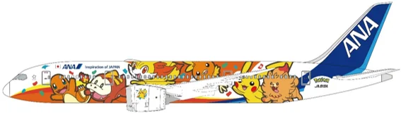全日空歡慶合作 30 週年！發表首波「紅色寶可夢彩繪機」7 月底起飛 - 這裡胡說 JL TALKS