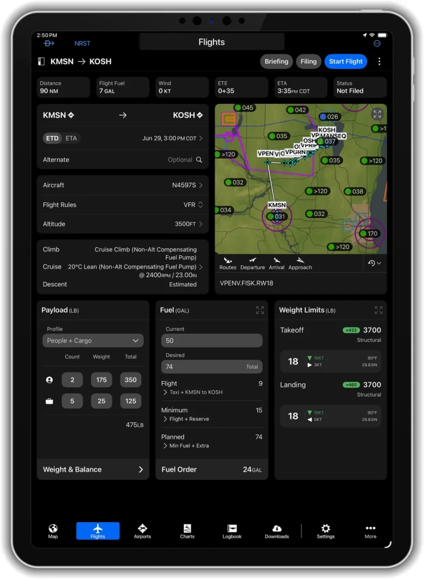 Garmin Pilot 更新推出全新「航班」頁面等多項優化 - 這裡胡說 JL TALKS Garmin Pilot 更新推出全新「航班」頁面等多項優化 - 這裡胡說 JL TALKS