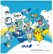 全日空發表「藍色寶可夢彩繪機」 攜手 Pokémon GO 展開 30 週年紀念全新合作：專屬機上用品