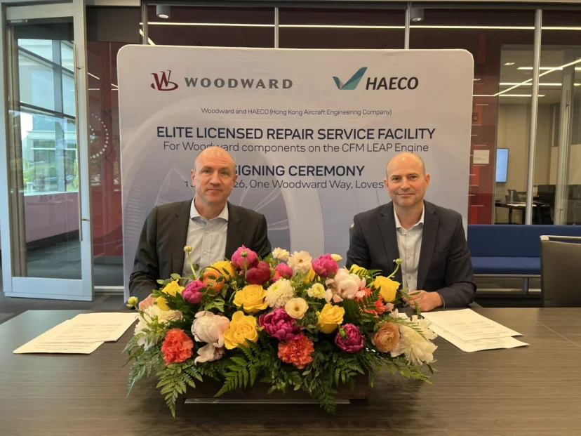 港機集團與 Woodward 簽署精英級合作協議 支援全球 CFM 國際 LEAP 引擎機隊 - 這裡胡說 JL TALKS