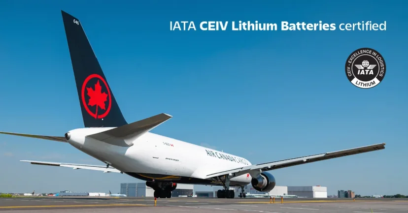 加拿大航空取得 IATA CEIV 鋰電池認證 強化特殊貨運安全水準 - 這裡胡說 JL TALKS 加拿大航空取得 IATA CEIV 鋰電池認證 強化特殊貨運安全水準 - 這裡胡說 JL TALKS