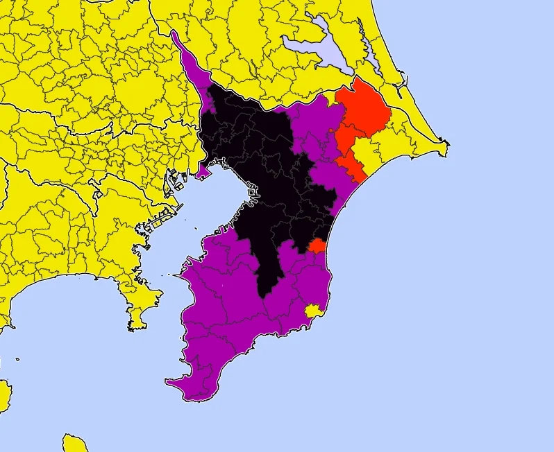 航空事件簿：2026/08/13 東京地區出現強烈陣雨 部分區域紫色黑色避難警報 - 這裡胡說 JL TALKS