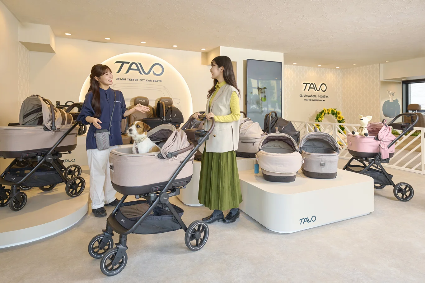 OMO7橫濱 Tavo Pets 寵物推車租借