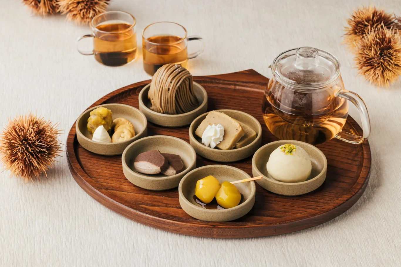 甜蜜栗子下午茶套餐