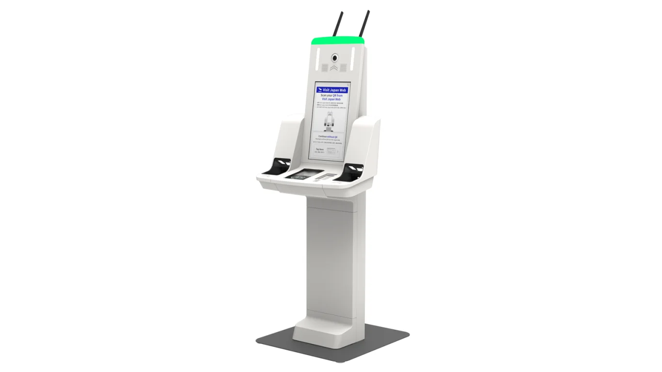 成田機場一二航廈9月24日推共同Kiosk 入境審查與海關合一:入境審查與海關手續合一 成田一二航廈部署177台 成田機場一二航廈9月24日推共同Kiosk 入境審查與海關合一:入境審查與海關手續合一 成田一二航廈部署177台