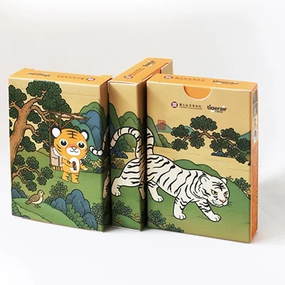 台虎×故宮聯名撲克牌，結合拼圖概念的設計巧思