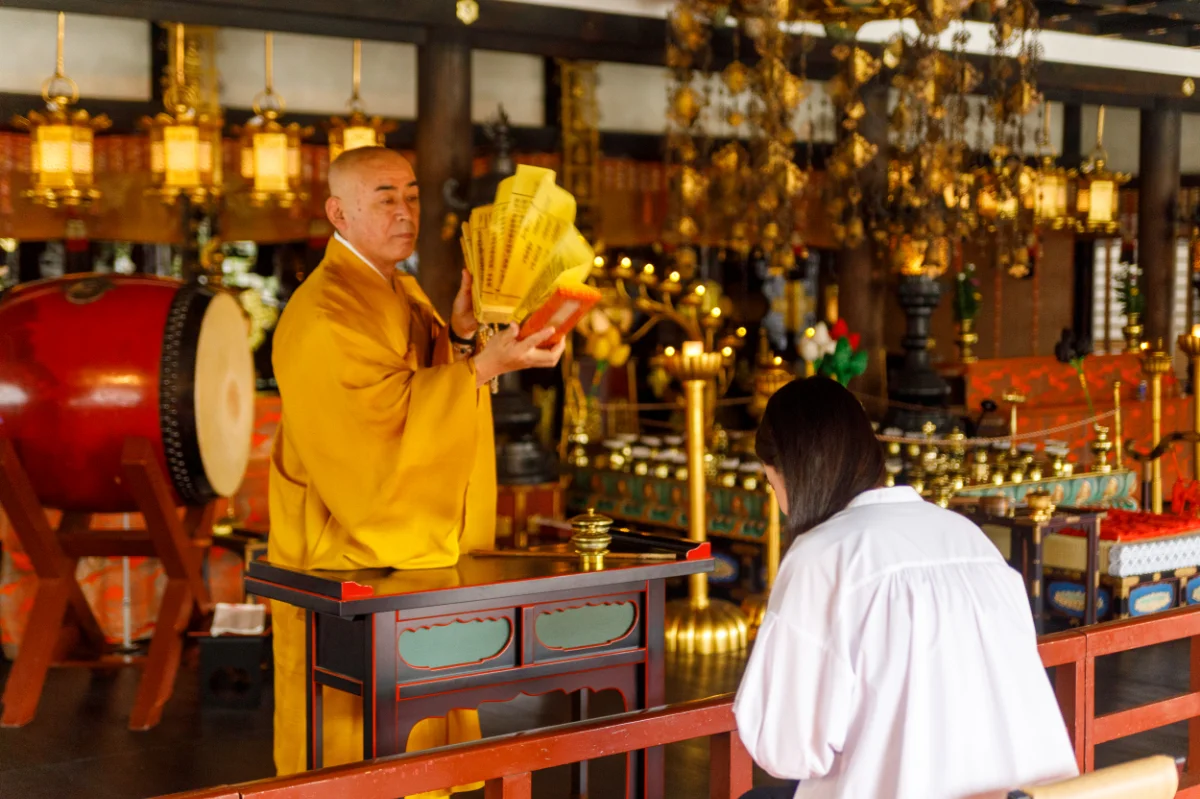 於東寺祈禱祈求消災解厄 於東寺祈禱祈求消災解厄