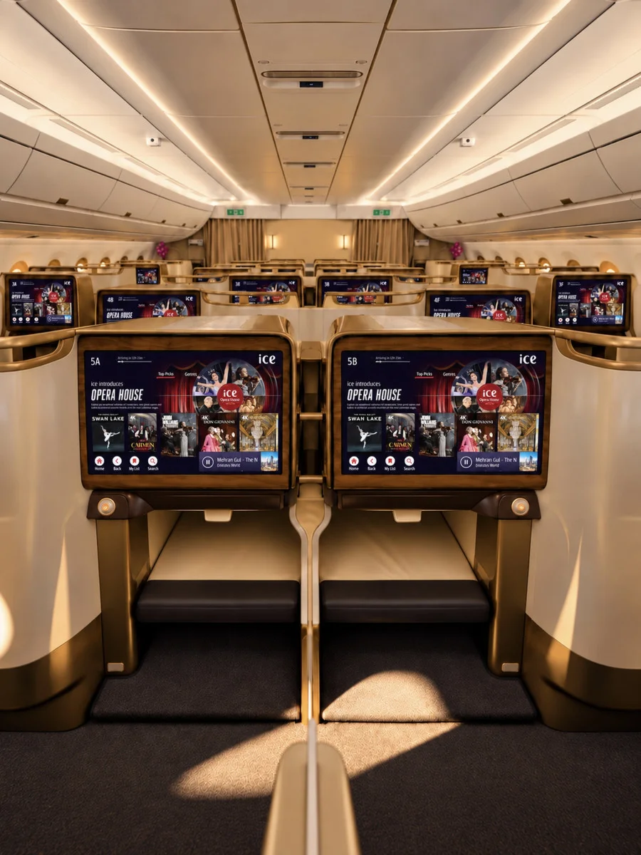 阿聯酋航空機上娛樂系統升級 導入歌劇院與星鏈高速網路 - 這裡胡說 JL TALKS