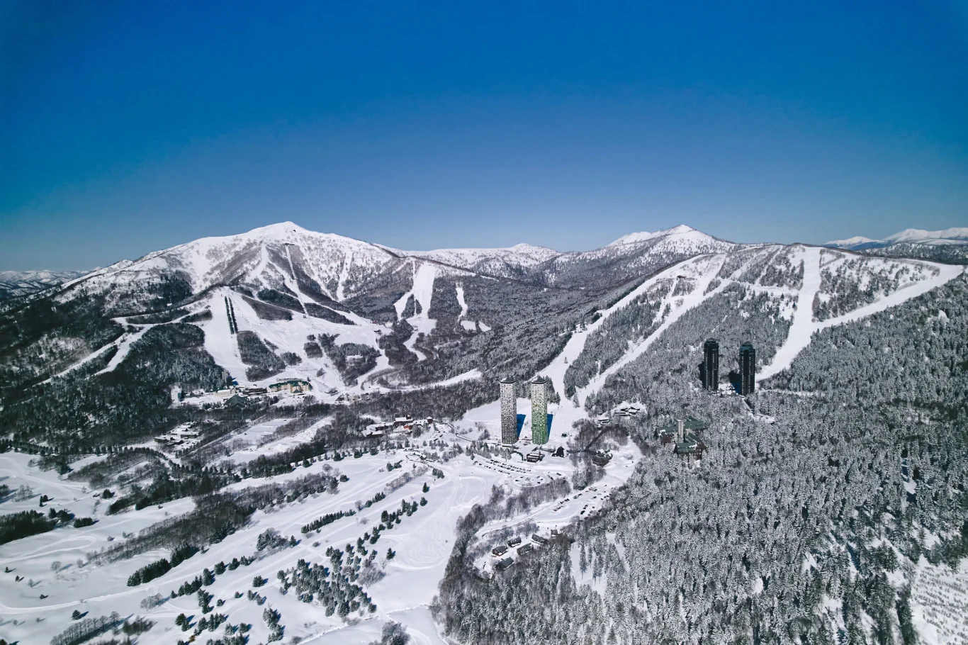 星野 Tomamu 滑雪場全景