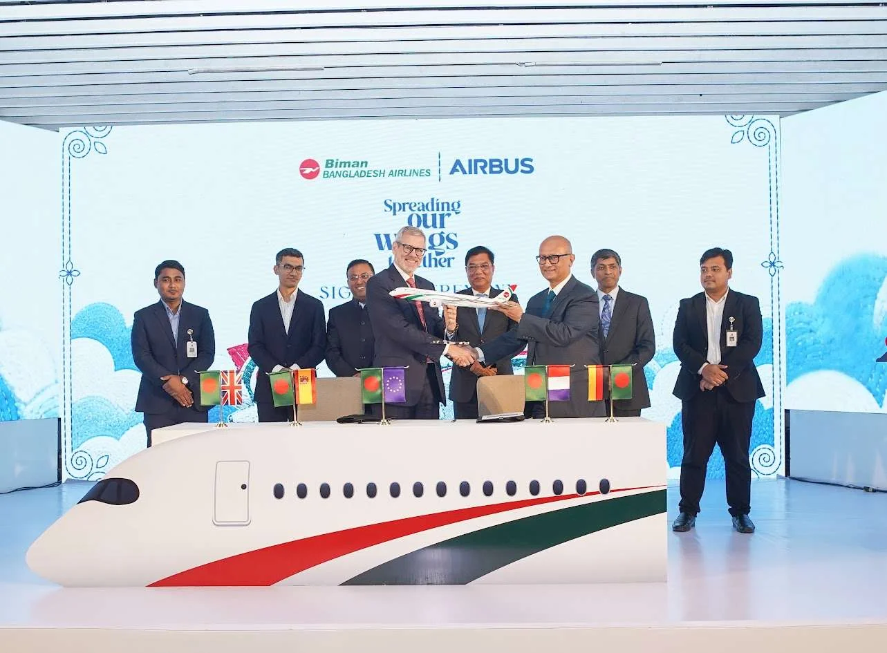 孟加拉航空採購十架空中巴士客機 引進 A350-900 與 A321neo：引進新世代機隊放眼北美與歐美長程航網
