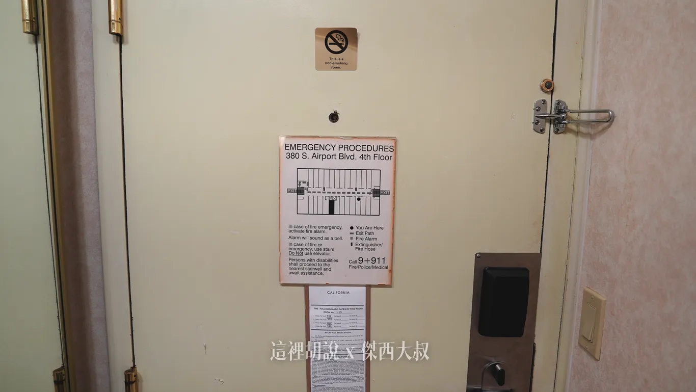 飯店的平面圖,方正格局兩側都有窗戶 飯店的平面圖,方正格局兩側都有窗戶