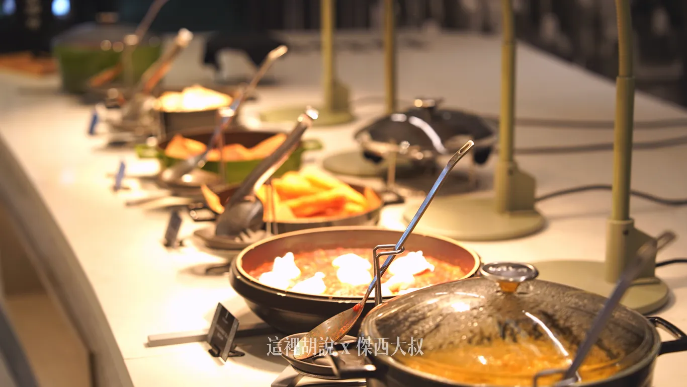熱食區主要提供西式的餐點